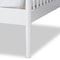 Baxton Studio Renata White Finished Wood Twin Size Spindle Daybed 158-9645 - alternate 5